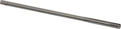 Made in USA - 0.237" Carbide-Tipped 4 Flute Chucking Reamer - Straight Flute, 7/32" Straight Shank, 1-1/2" Flute Length, 6" OAL - Apex Tool & Supply