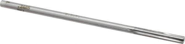 Made in USA - 0.2465" Carbide-Tipped 4 Flute Chucking Reamer - Apex Tool & Supply
