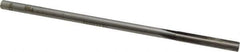Made in USA - 0.247" Carbide-Tipped 4 Flute Chucking Reamer - Straight Flute, 15/64" Straight Shank, 1-1/2" Flute Length, 6" OAL - Apex Tool & Supply