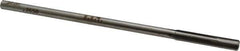 Made in USA - 0.265" Carbide-Tipped 4 Flute Chucking Reamer - Straight Flute, 15/64" Straight Shank, 1-1/2" Flute Length, 6" OAL - Apex Tool & Supply
