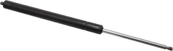 Value Collection - 0.24" Rod Diam, 0.59" Tube Diam, 40 Lb Capacity, Gas Spring - 12" Extended Length, 3.5" Stroke Length, Threaded End, Black Nitride Piston - Apex Tool & Supply