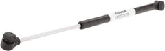 Made in USA - 0.24" Rod Diam, 0.59" Tube Diam, 50 Lb Capacity, Hydraulic Dampers - Compression, 15.02" Extended Length, 5" Stroke Length, Plastic Ball Socket, Chrome-Plated Piston - Apex Tool & Supply