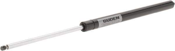 Made in USA - 0.24" Rod Diam, 0.59" Tube Diam, 50 Lb Capacity, Hydraulic Dampers - Extension, 15.02" Extended Length, 5" Stroke Length, Threaded End, Chrome-Plated Piston - Apex Tool & Supply