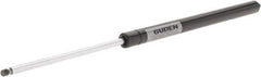 Made in USA - 0.24" Rod Diam, 0.59" Tube Diam, 50 Lb Capacity, Hydraulic Dampers - Extension, 15.02" Extended Length, 5" Stroke Length, Threaded End, Chrome-Plated Piston - Apex Tool & Supply