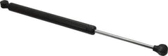 Made in USA - 0.32" Rod Diam, 0.87" Tube Diam, 100 Lb Capacity, Hydraulic Dampers - Extension, 17.01" Extended Length, 6" Stroke Length, Plastic Ball Socket, Chrome-Plated Piston - Apex Tool & Supply