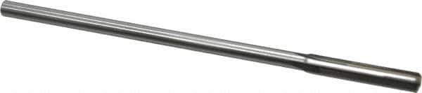 Made in USA - 0.27" Carbide-Tipped 8 Flute Chucking Reamer - Straight Flute, 15/64" Straight Shank, 1-1/2" Flute Length, 6" OAL - Apex Tool & Supply