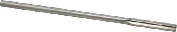 Made in USA - 0.274" Carbide-Tipped 4 Flute Chucking Reamer - Straight Flute, 15/64" Straight Shank, 1-1/2" Flute Length, 6" OAL - Apex Tool & Supply