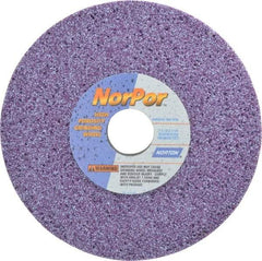 Norton - 7" Diam x 1-1/4" Hole x 1/2" Thick, G Hardness, 46 Grit Surface Grinding Wheel - Ceramic, Type 1, Coarse Grade, 3,600 Max RPM, Vitrified Bond, No Recess - Apex Tool & Supply