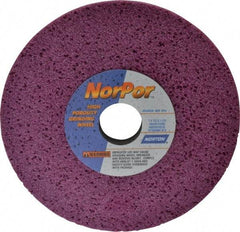Norton - 7" Diam x 1-1/4" Hole x 1/2" Thick, H Hardness, 46 Grit Surface Grinding Wheel - Aluminum Oxide, Type 1, Coarse Grade, 3,600 Max RPM, Vitrified Bond, No Recess - Apex Tool & Supply