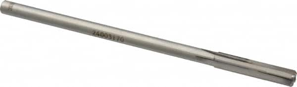Made in USA - 0.317" Carbide-Tipped 4 Flute Chucking Reamer - Apex Tool & Supply