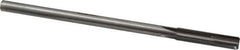 Made in USA - 0.322" Carbide-Tipped 4 Flute Chucking Reamer - Straight Flute, 9/32" Straight Shank, 1-1/2" Flute Length, 6" OAL - Apex Tool & Supply