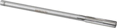 Made in USA - 0.327" Carbide-Tipped 4 Flute Chucking Reamer - Straight Flute, 9/32" Straight Shank, 1-1/2" Flute Length, 6" OAL - Apex Tool & Supply
