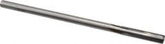 Made in USA - 0.305" Carbide-Tipped 4 Flute Chucking Reamer - Straight Flute, 9/32" Straight Shank, 1-1/2" Flute Length, 6" OAL - Apex Tool & Supply