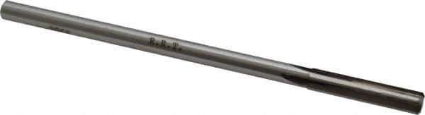 Made in USA - 0.306" Carbide-Tipped 4 Flute Chucking Reamer - Straight Flute, 9/32" Straight Shank, 1-1/2" Flute Length, 6" OAL - Apex Tool & Supply