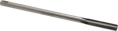 Made in USA - 0.307" Carbide-Tipped 4 Flute Chucking Reamer - Straight Flute, 9/32" Straight Shank, 1-1/2" Flute Length, 6" OAL - Apex Tool & Supply