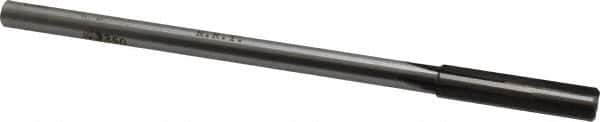Made in USA - 0.335" Carbide-Tipped 4 Flute Chucking Reamer - Straight Flute, 9/32" Straight Shank, 1-1/2" Flute Length, 6" OAL - Apex Tool & Supply