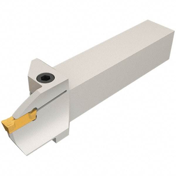 Iscar - HFH, External, Right Hand, 1.26" Max Depth of Cut, 0.236" Max Groove Width, Indexable Grooving Tool Holder - DGN 6303, GRIP 6.., HFPR 6004 Insert Compatibility, 1" Shank Height, 1" Shank Width, 6" OAL - Apex Tool & Supply