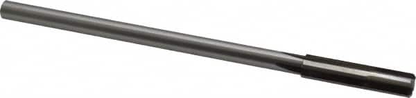 Made in USA - 0.34" Carbide-Tipped 8 Flute Chucking Reamer - Apex Tool & Supply