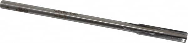 Made in USA - 0.344" Carbide-Tipped 4 Flute Chucking Reamer - Apex Tool & Supply