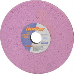 Norton - 8" Diam x 1-1/4" Hole x 1/2" Thick, G Hardness, 46 Grit Surface Grinding Wheel - Aluminum Oxide, Type 1, Coarse Grade, 3,600 Max RPM, Vitrified Bond, No Recess - Apex Tool & Supply