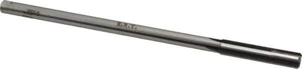 Made in USA - 0.354" Carbide-Tipped 4 Flute Chucking Reamer - Straight Flute, 5/16" Straight Shank, 1-3/4" Flute Length, 7" OAL - Apex Tool & Supply