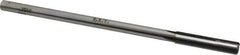 Made in USA - 0.354" Carbide-Tipped 4 Flute Chucking Reamer - Straight Flute, 5/16" Straight Shank, 1-3/4" Flute Length, 7" OAL - Apex Tool & Supply