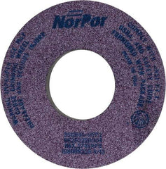 Norton - 12" Diam x 5" Hole x 1-1/2" Thick, H Hardness, 46 Grit Surface Grinding Wheel - Ceramic, Type 5, Coarse Grade, 2,710 Max RPM, Vitrified Bond, One-Side Recess - Apex Tool & Supply