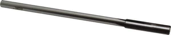 Made in USA - 0.382" Carbide-Tipped 4 Flute Chucking Reamer - Straight Flute, 5/16" Straight Shank, 1-3/4" Flute Length, 7" OAL - Apex Tool & Supply