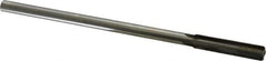 Made in USA - 0.385" Carbide-Tipped 4 Flute Chucking Reamer - Straight Flute, 5/16" Straight Shank, 1-3/4" Flute Length, 7" OAL - Apex Tool & Supply