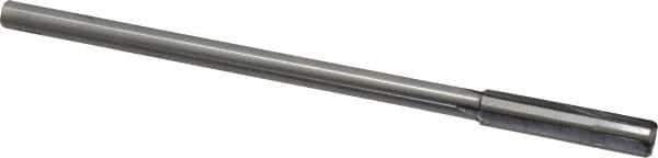 Made in USA - 0.388" Carbide-Tipped 4 Flute Chucking Reamer - Straight Flute, 5/16" Straight Shank, 1-3/4" Flute Length, 7" OAL - Apex Tool & Supply