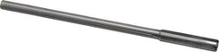 Made in USA - 0.388" Carbide-Tipped 4 Flute Chucking Reamer - Straight Flute, 5/16" Straight Shank, 1-3/4" Flute Length, 7" OAL - Apex Tool & Supply