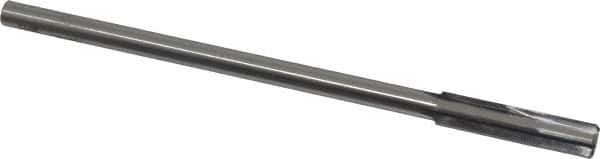 Made in USA - 0.392" Carbide-Tipped 4 Flute Chucking Reamer - Straight Flute, 5/16" Straight Shank, 1-3/4" Flute Length, 7" OAL - Apex Tool & Supply