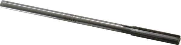 Made in USA - 0.39" Carbide-Tipped 4 Flute Chucking Reamer - Straight Flute, 5/16" Straight Shank, 1-3/4" Flute Length, 7" OAL - Apex Tool & Supply