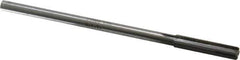 Made in USA - 0.39" Carbide-Tipped 4 Flute Chucking Reamer - Straight Flute, 5/16" Straight Shank, 1-3/4" Flute Length, 7" OAL - Apex Tool & Supply