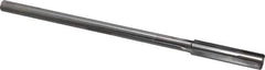 Made in USA - 0.402" Carbide-Tipped 4 Flute Chucking Reamer - Straight Flute, 5/16" Straight Shank, 1-3/4" Flute Length, 7" OAL - Apex Tool & Supply