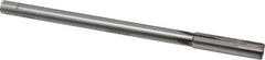 Made in USA - 0.429" Carbide-Tipped 4 Flute Chucking Reamer - Straight Flute, 3/8" Straight Shank, 1-3/4" Flute Length, 7" OAL - Apex Tool & Supply