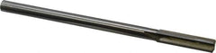 Made in USA - 0.434" Carbide-Tipped 4 Flute Chucking Reamer - Straight Flute, 3/8" Straight Shank, 1-3/4" Flute Length, 7" OAL - Apex Tool & Supply