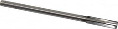 Made in USA - 0.451" Carbide-Tipped 4 Flute Chucking Reamer - Apex Tool & Supply