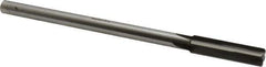 Made in USA - 0.46" Carbide-Tipped 4 Flute Chucking Reamer - Straight Flute, 3/8" Straight Shank, 1-3/4" Flute Length, 7" OAL - Apex Tool & Supply