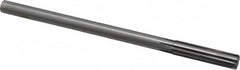 Made in USA - 0.475" Carbide-Tipped 6 Flute Chucking Reamer - Apex Tool & Supply