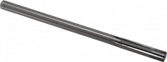 Made in USA - 0.476" Carbide-Tipped 6 Flute Chucking Reamer - Apex Tool & Supply