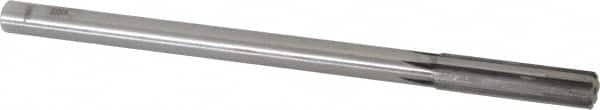 Made in USA - 0.477" Carbide-Tipped 6 Flute Chucking Reamer - Apex Tool & Supply