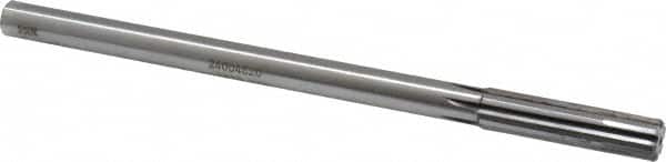 Made in USA - 0.482" Carbide-Tipped 6 Flute Chucking Reamer - Apex Tool & Supply