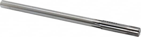 Made in USA - 0.483" Carbide-Tipped 6 Flute Chucking Reamer - Apex Tool & Supply