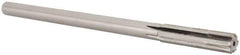Made in USA - 0.485" Carbide-Tipped 6 Flute Chucking Reamer - Straight Flute, 7/16" Straight Shank, 2" Flute Length, 8" OAL - Apex Tool & Supply