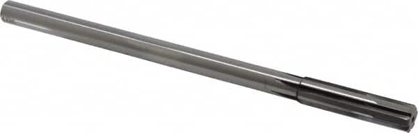 Made in USA - 0.493" Carbide-Tipped 6 Flute Chucking Reamer - Apex Tool & Supply