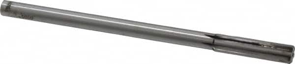 Made in USA - 0.504" Carbide-Tipped 6 Flute Chucking Reamer - Apex Tool & Supply
