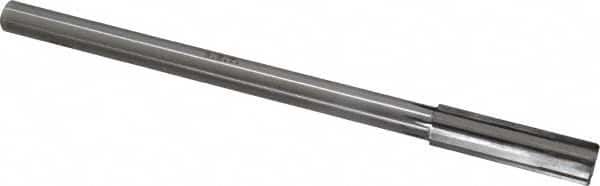 Made in USA - 0.552" Carbide-Tipped 6 Flute Chucking Reamer - Apex Tool & Supply
