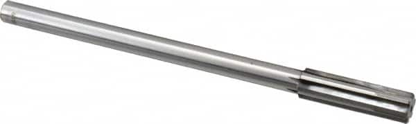 Made in USA - 0.561" Carbide-Tipped 6 Flute Chucking Reamer - Apex Tool & Supply