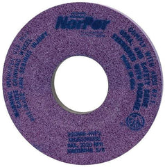 Norton - 14" Diam x 5" Hole x 1-1/2" Thick, H Hardness, 60 Grit Surface Grinding Wheel - Ceramic, Type 5, Medium Grade, 2,320 Max RPM, Vitrified Bond, One-Side Recess - Apex Tool & Supply
